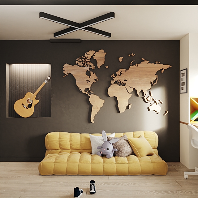 Дизайн интерьера Минск комната 2 мальчиков